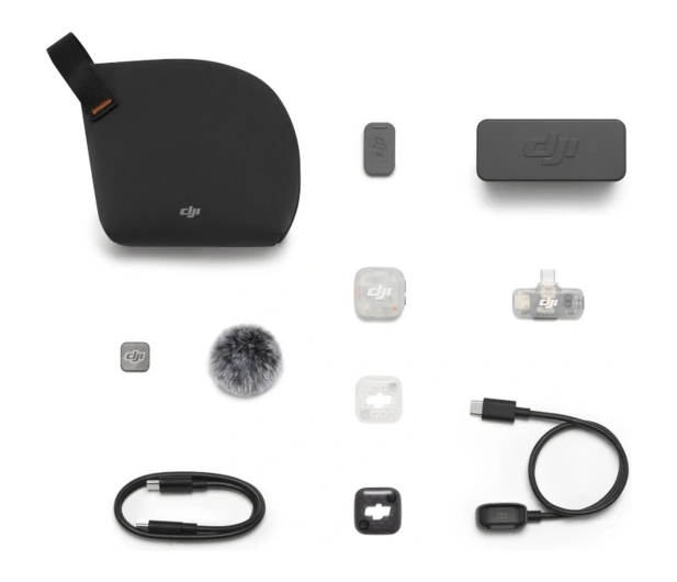 DJI Mic Mini 2S (1 TX + 1 Mobile RX + etui ładujące) - 1552496 - zdjęcie